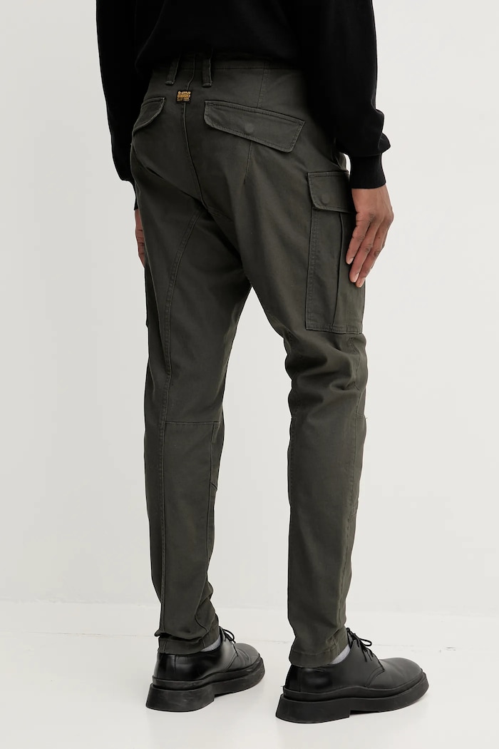 Одяг Штани G-Star Zip Pkt 3D Skinny Cargo 2.0 D24307.E172 зелений