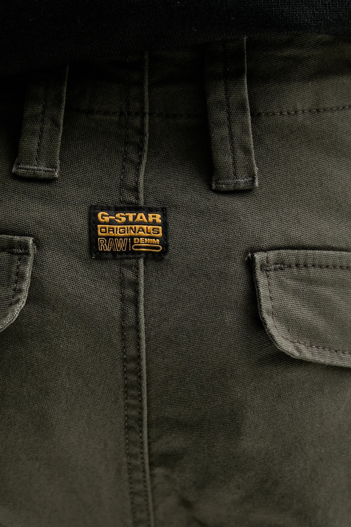 Штани G-Star Zip Pkt 3D Skinny Cargo 2.0 зелений D24307.E172