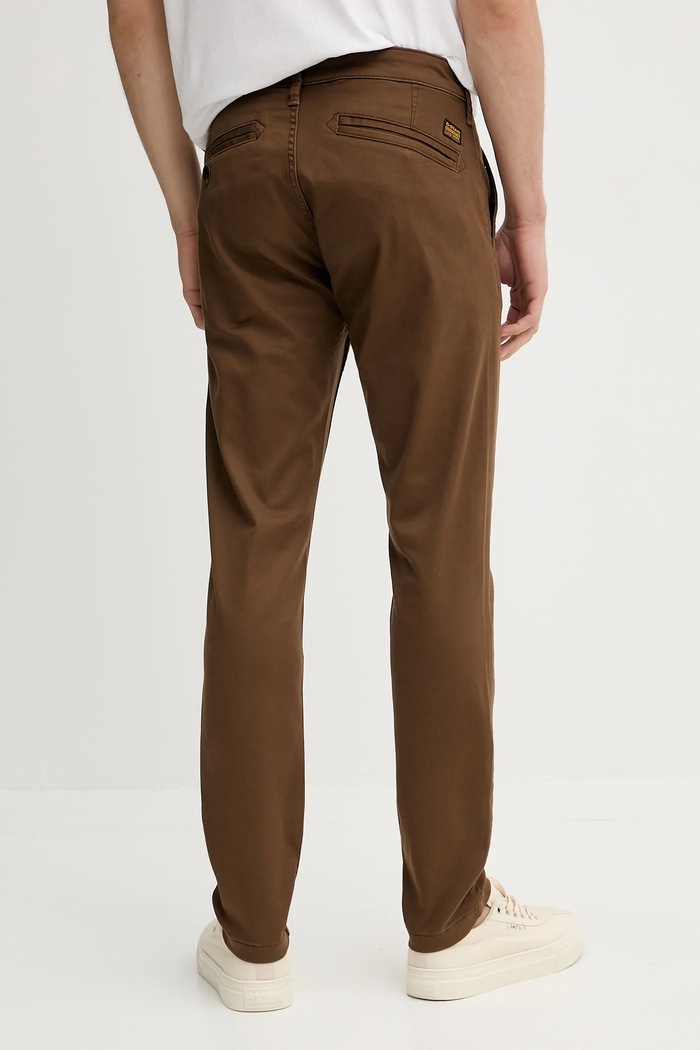 Oblečení Kalhoty G-Star Skinny Chino 3.0 D25179.C105.9186 hnědá