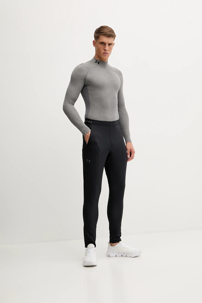 Tréningové nohavice Under Armour 1390055 čierna AW25