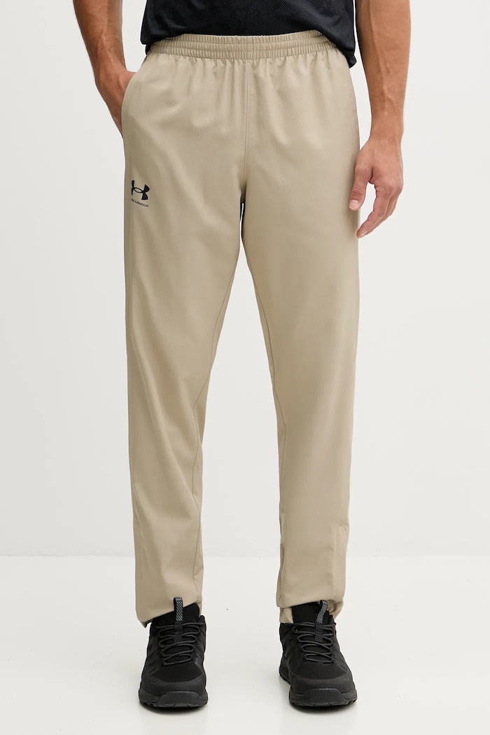 Donji dio trenirke Under Armour tkanina bež 1390150