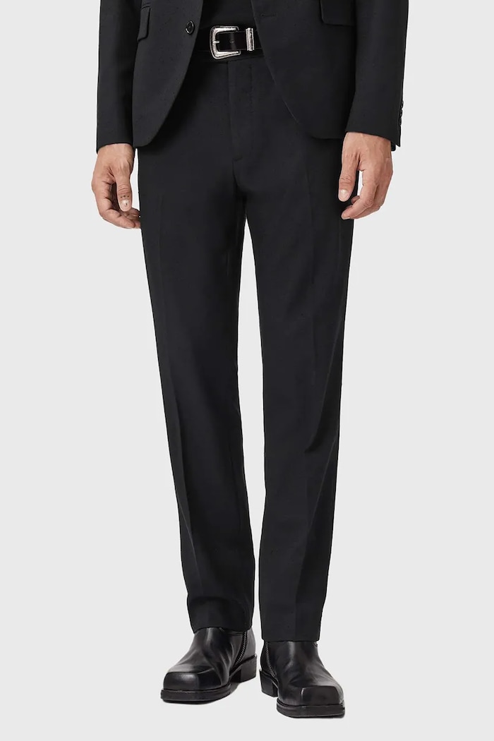 AllSaints pantaloni GERMAIN M010QD negru AW25
