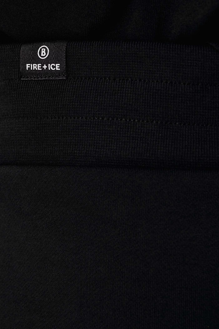 Spodnie dresowe męskie bawełniane PEDRO BOGNER Fire+Ice 14488517 czarny