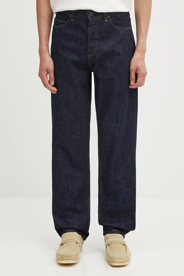 Carhartt WIP jeans Marlow Pant navy I023029.102