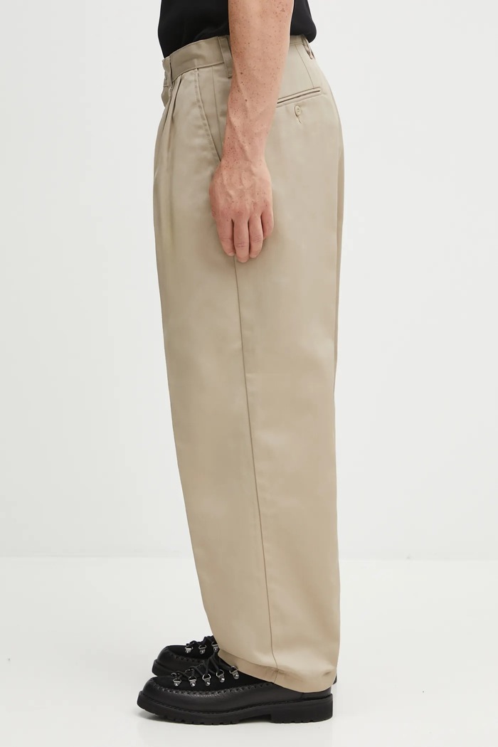 Hlače Carhartt WIP Evan Pant I035666.G101 bež AW25