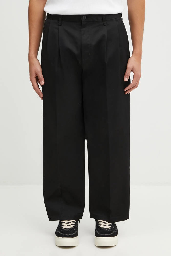 Carhartt WIP trousers Evan Pant fabric black I035666.8901