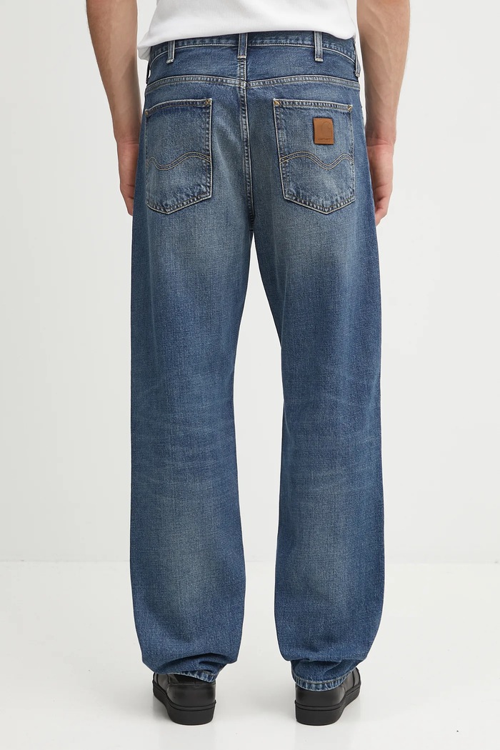 Одяг Джинси Carhartt WIP Marlow Pant I023029.014L блакитний