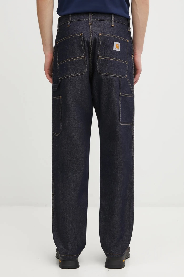 Одяг Джинси Carhartt WIP Double Knee Pant I032699.101 темно-синій