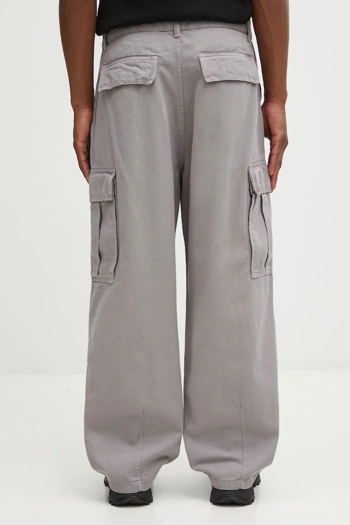 Odjeća Pamučne hlače Carhartt WIP Cole Cargo Pant I031218.2LRGD siva