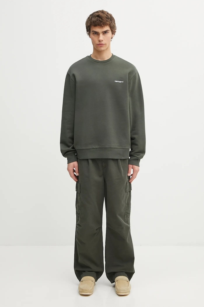 Carhartt WIP spodnie bawełniane Cole Cargo Pant I031218.2ZXGD