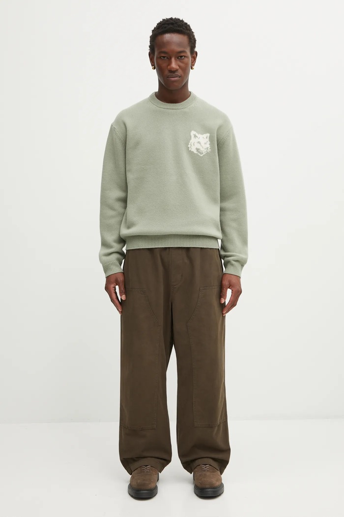 Памучен панталон Carhartt WIP Crawton Pant I035657.63GD зелен