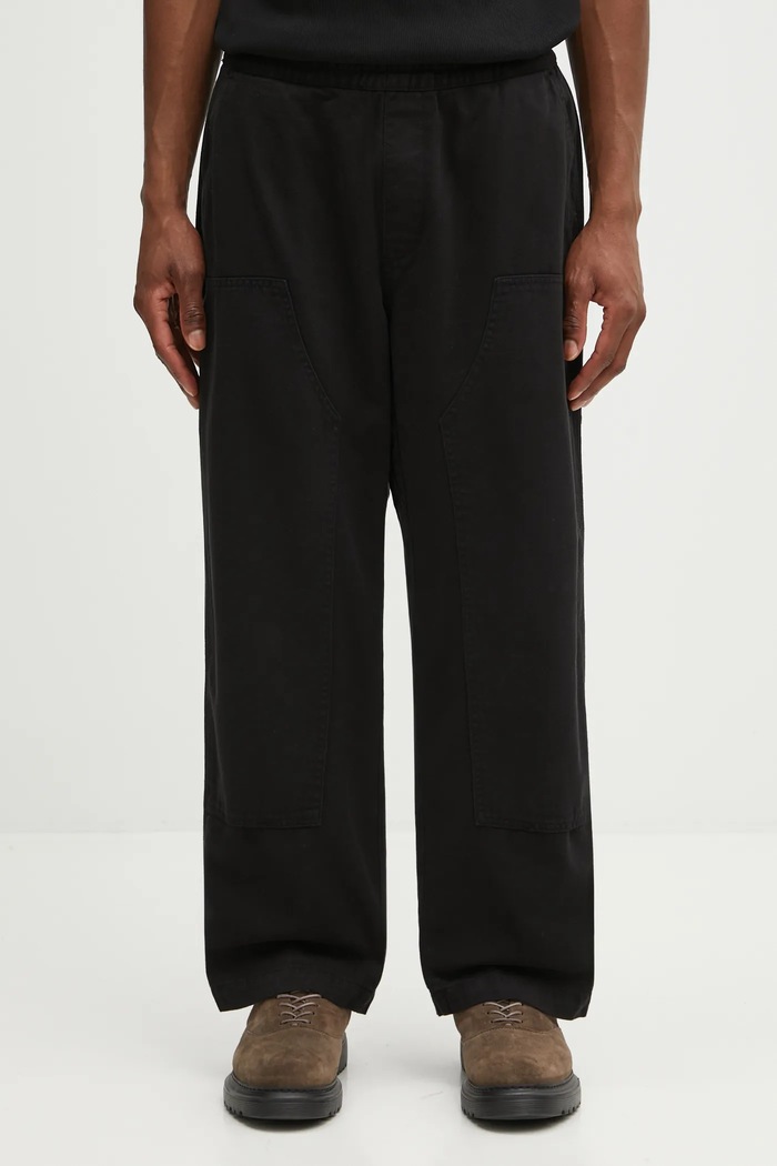 Carhartt WIP cotton trousers Crawton Pant cotton black I035657.89GD