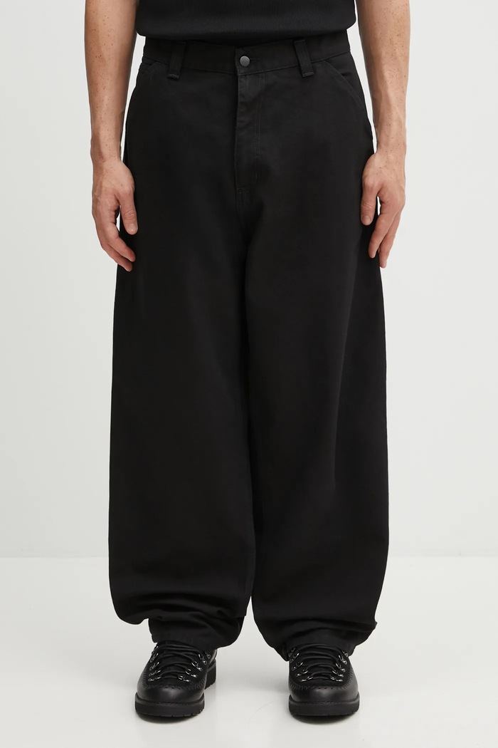 Carhartt WIP cotton trousers OG Single Knee Pant cotton black I035637.8906
