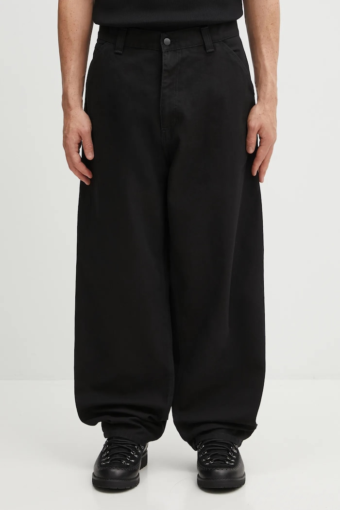 Carhartt WIP cotton trousers OG Single Knee Pant cotton black I035637.8906