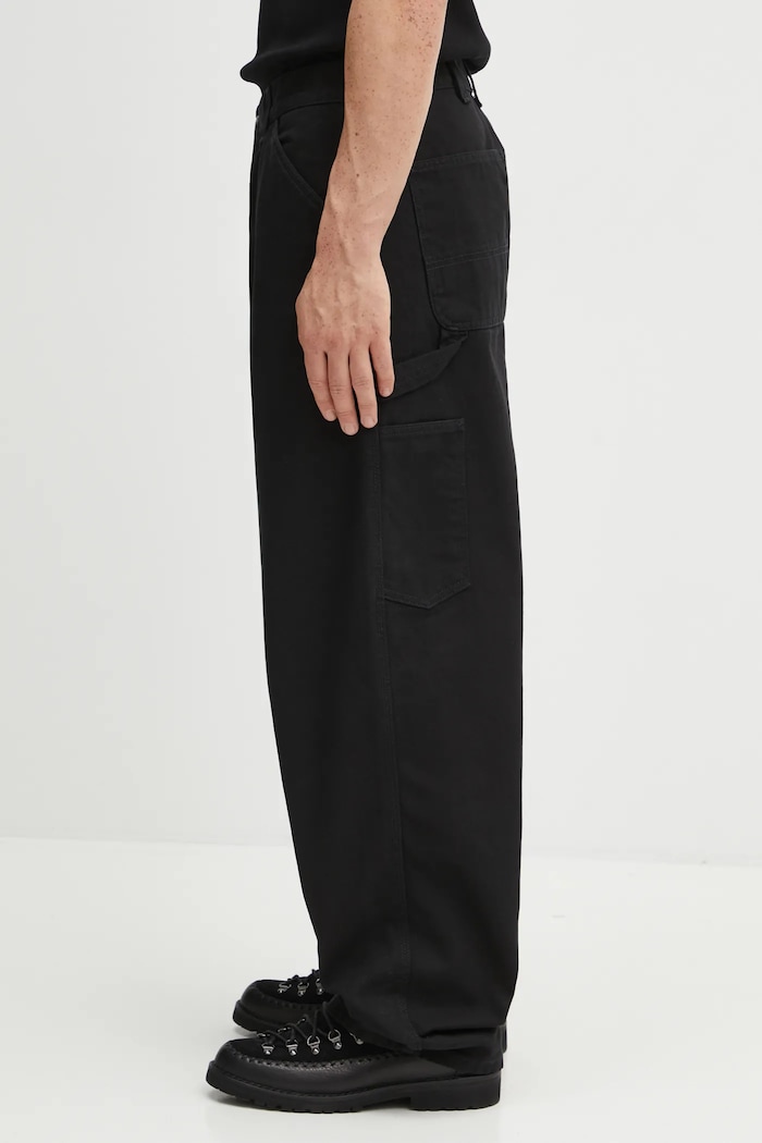 Carhartt WIP cotton trousers OG Single Knee Pant I035637.8906 black AW25