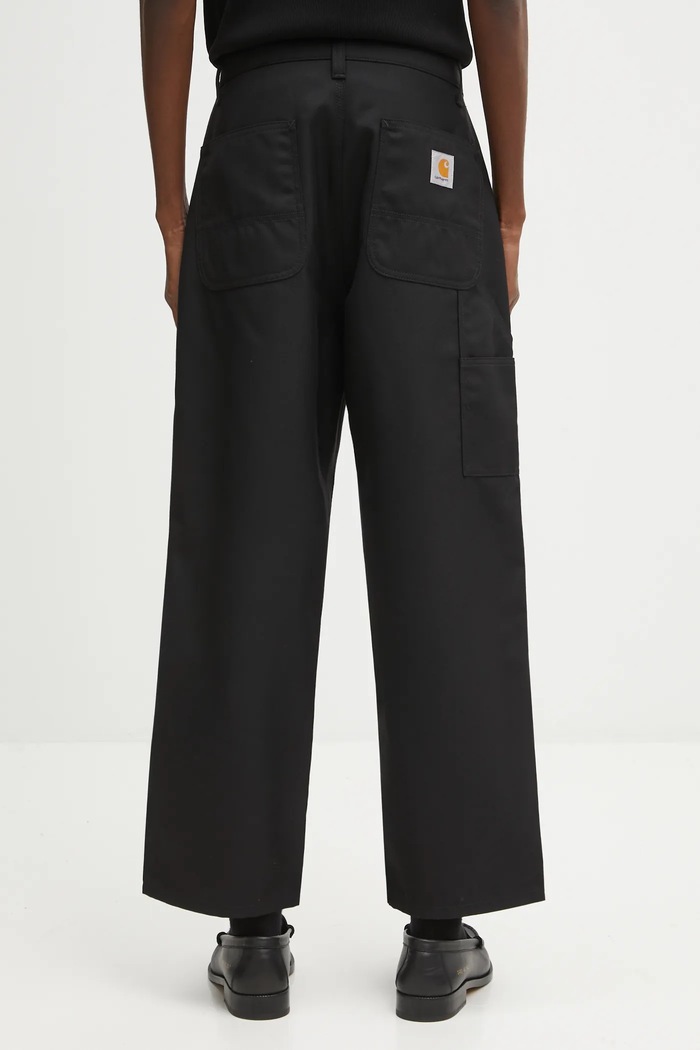 Odzież Carhartt WIP spodnie z dodatkiem wełny Ray Single Knee Pant I035635.8901 czarny