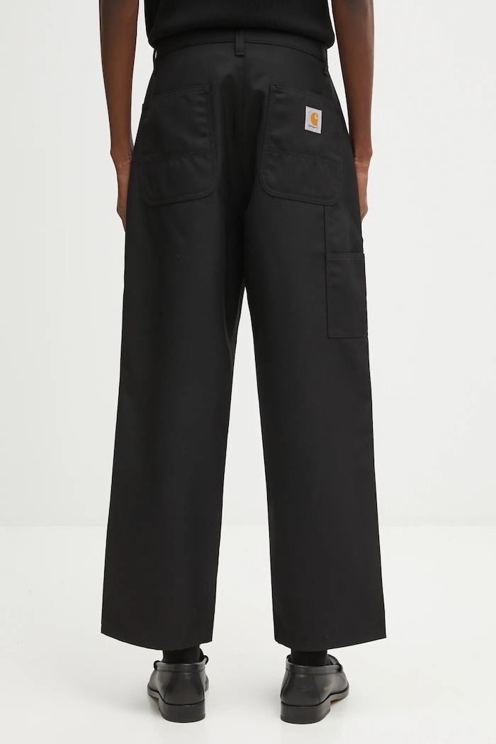 Odzież Carhartt WIP spodnie z dodatkiem wełny Ray Single Knee Pant I035635.8901 czarny