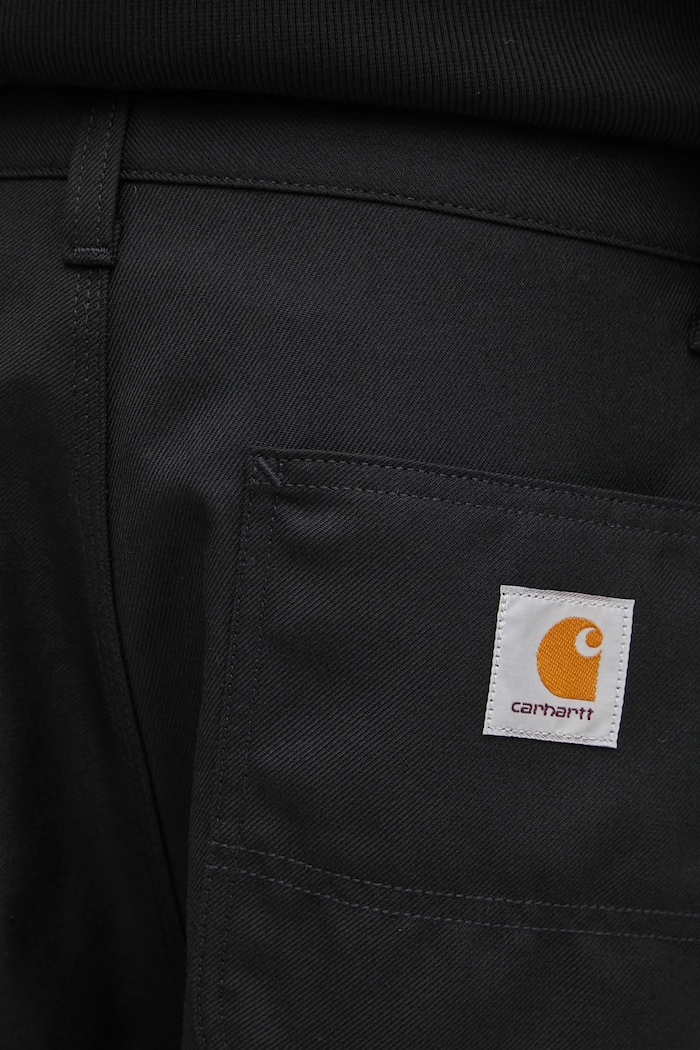 Carhartt WIP spodnie z dodatkiem wełny Ray Single Knee Pant czarny I035635.8901