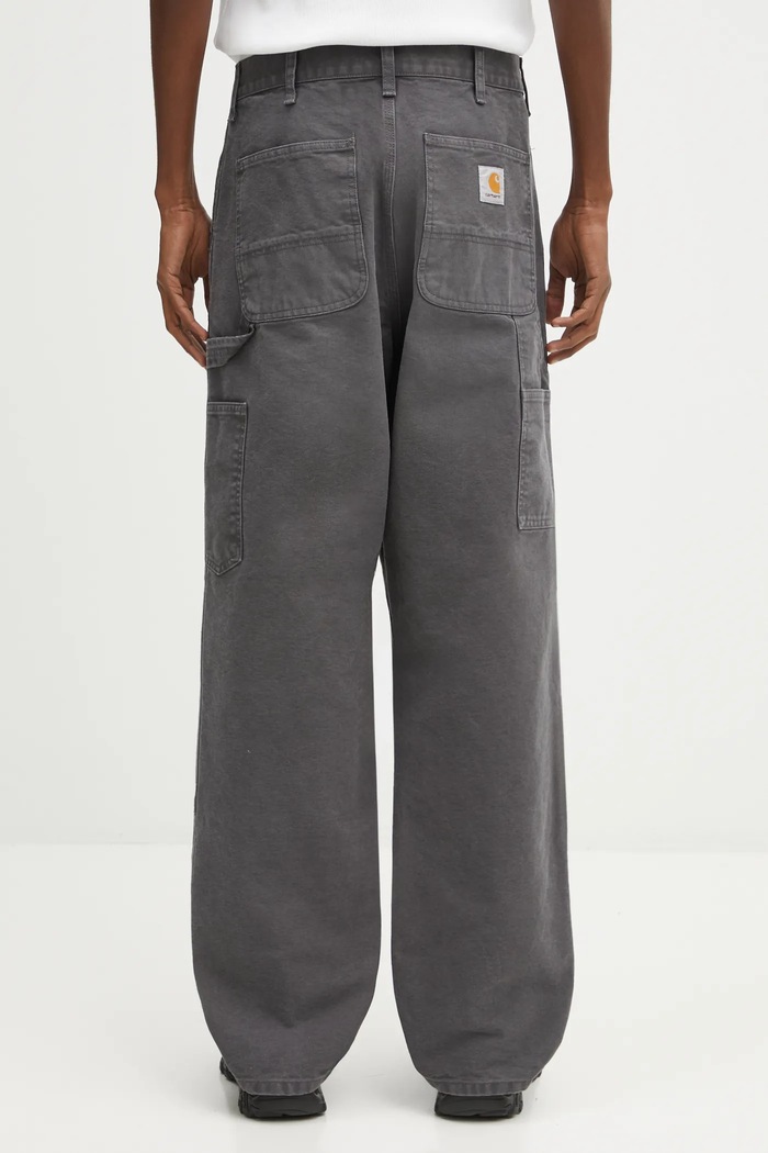 Clothing Carhartt WIP trousers Double Knee Pant I034796.874O gray