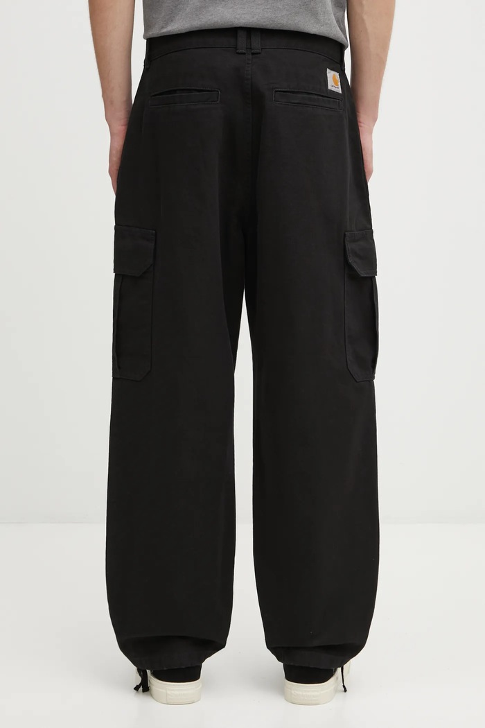 Odjeća Pamučne hlače Carhartt WIP Stanton Cargo Pant I035656.8906 crna