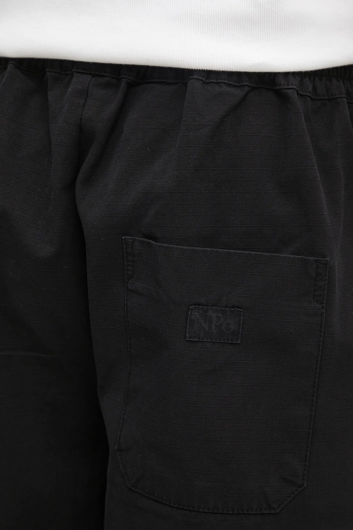 Bavlnené nohavice No Problemo Ripstop Work Pant čierna NP3011504
