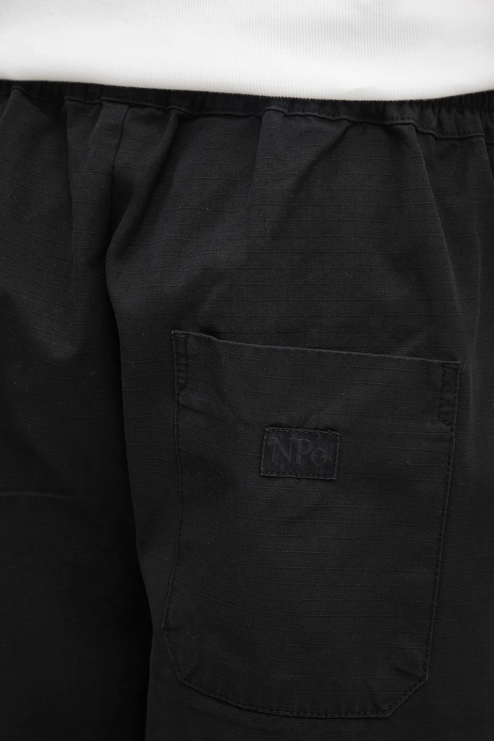 Bavlnené nohavice No Problemo Ripstop Work Pant čierna NP3011504