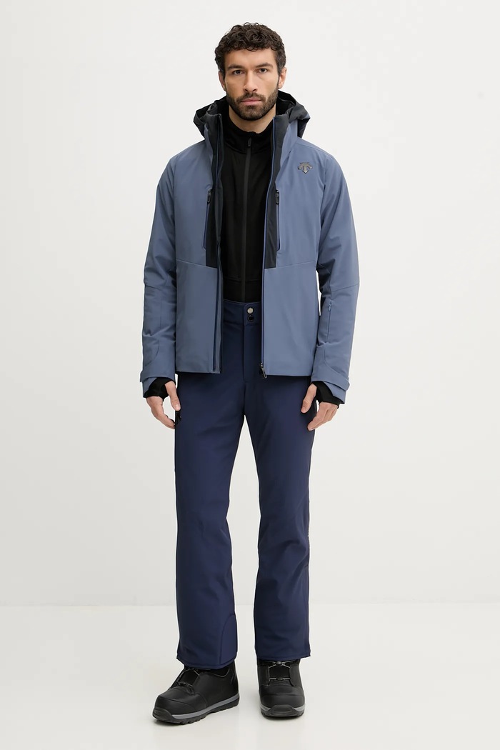 Descente spodnie narciarskie SWISS PANTS DW5FLP01MU granatowy AW25