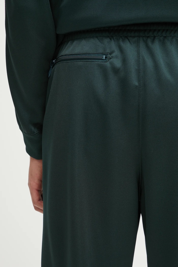 Спортен панталон Needles Track Pant зелен RW316