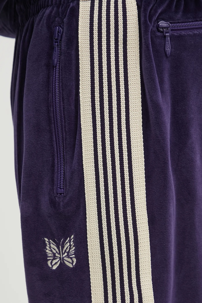 Спортен панталон Needles Narrow Track Pant тъмносин RW325