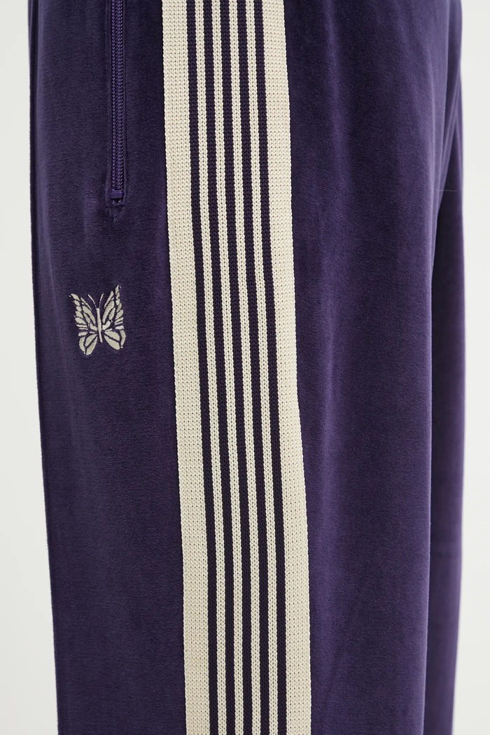Спортен панталон Needles Boot-Cut Track Pant RW326 тъмносин
