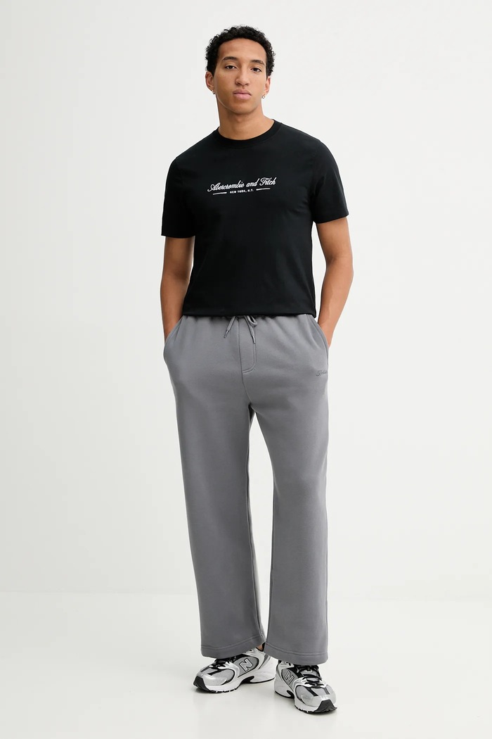 Tepláky Hollister Co. KI334.5137.120 sivá AW25