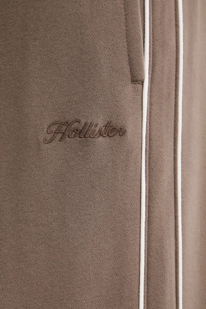 Tepláky Hollister Co. hnedá KI334.5139.421