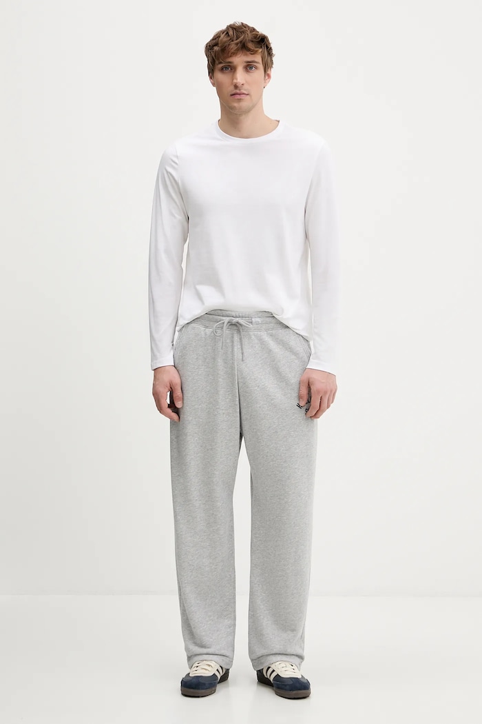 Hollister Co. spodnie dresowe KI334.5170.133 szary AW25