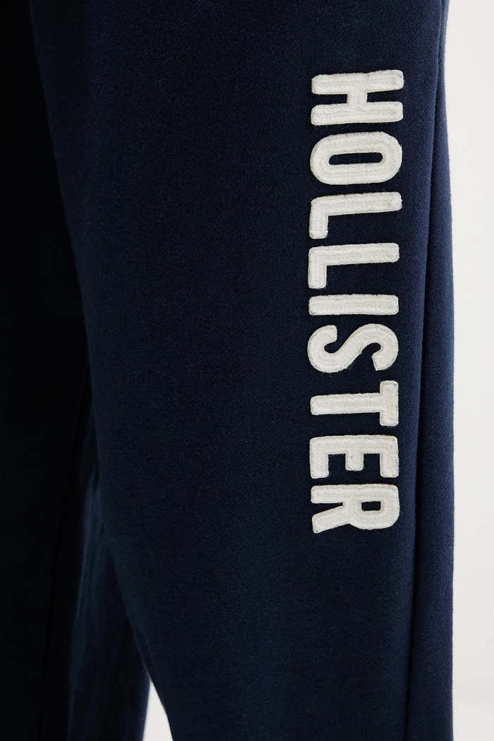 Hollister Co. pamut melegítőnadrág sötétkék KI334.5170.200