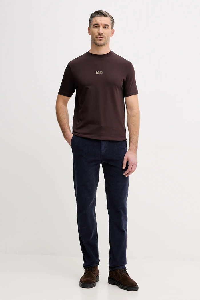 Gant Pantaloni de catifea cord 1505233 bleumarin AW25