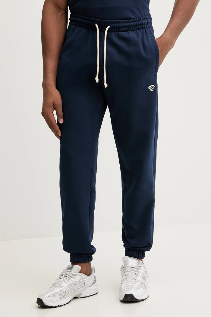 Tepláky Hummel směs modrá 230779