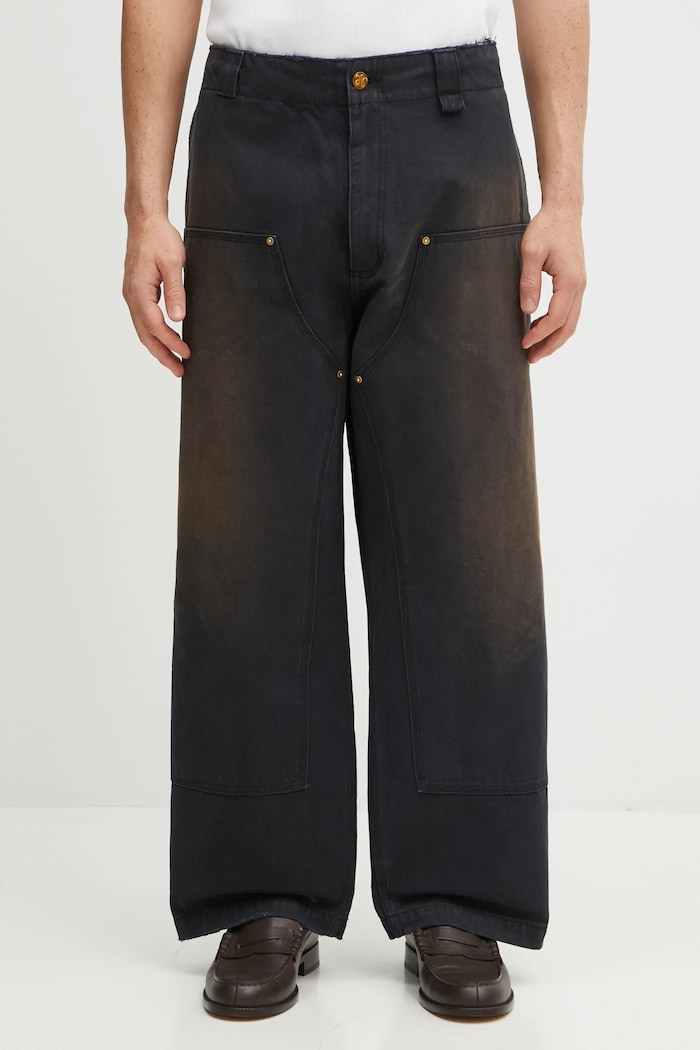 Willy Chavarria jeans Workwear Toluca black WCBTM0061.001