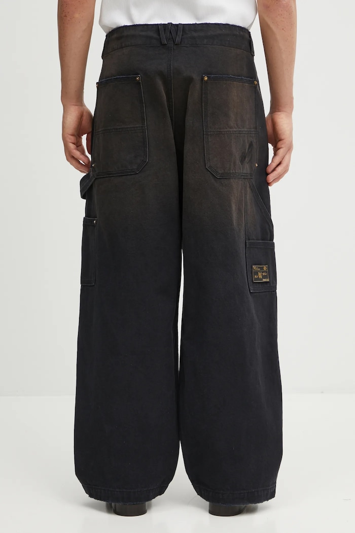 Clothing Willy Chavarria jeans Workwear Toluca WCBTM0061.001 black