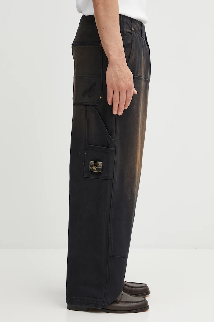 Willy Chavarria jeans Workwear Toluca black WCBTM0061.001