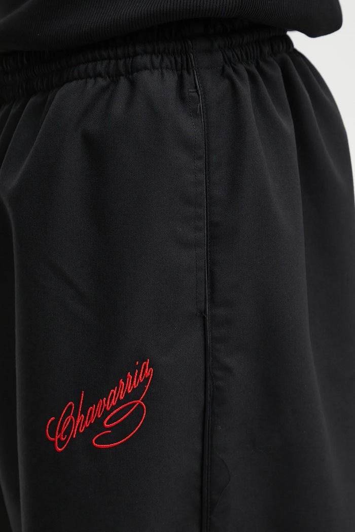 Willy Chavarria wool trousers Ruff Rider black WCBTM0067.001