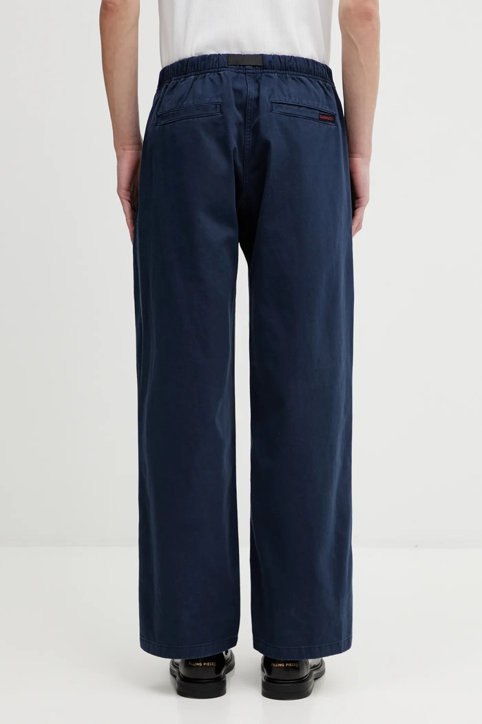 Oblečení Gramicci GRAMICCI PANT STRAIGHT FIT regular fit kalhoty bavlněné pánské G116.OGT. námořnická modř