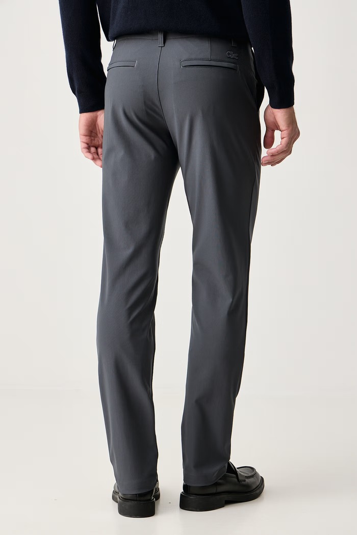 Odzież Lacoste Spodnie slim fit męskie HH1916 szary