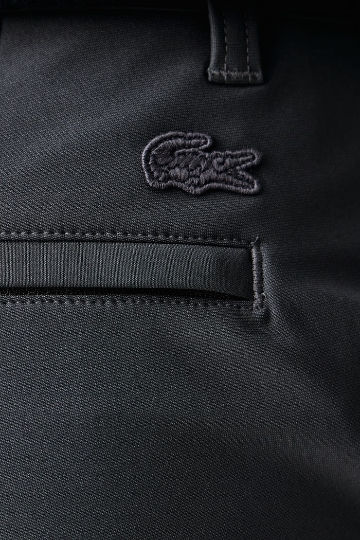 Spodnie slim fit męskie Lacoste HH1916 szary