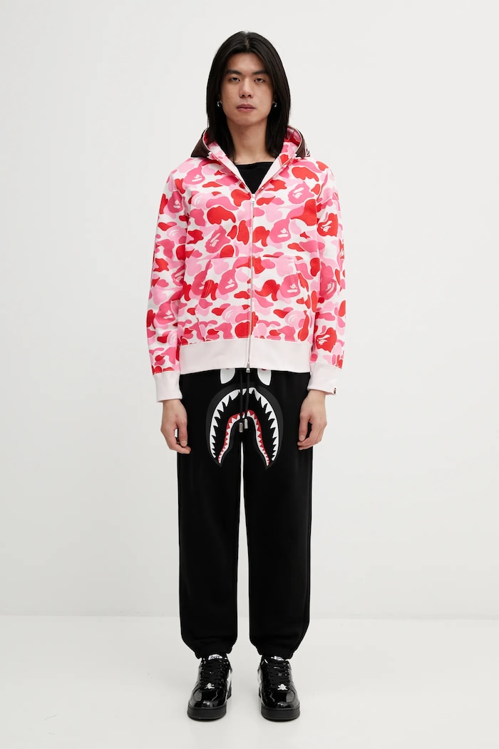 Спортивные штаны A Bathing Ape Shark 001PTL801321M чёрный