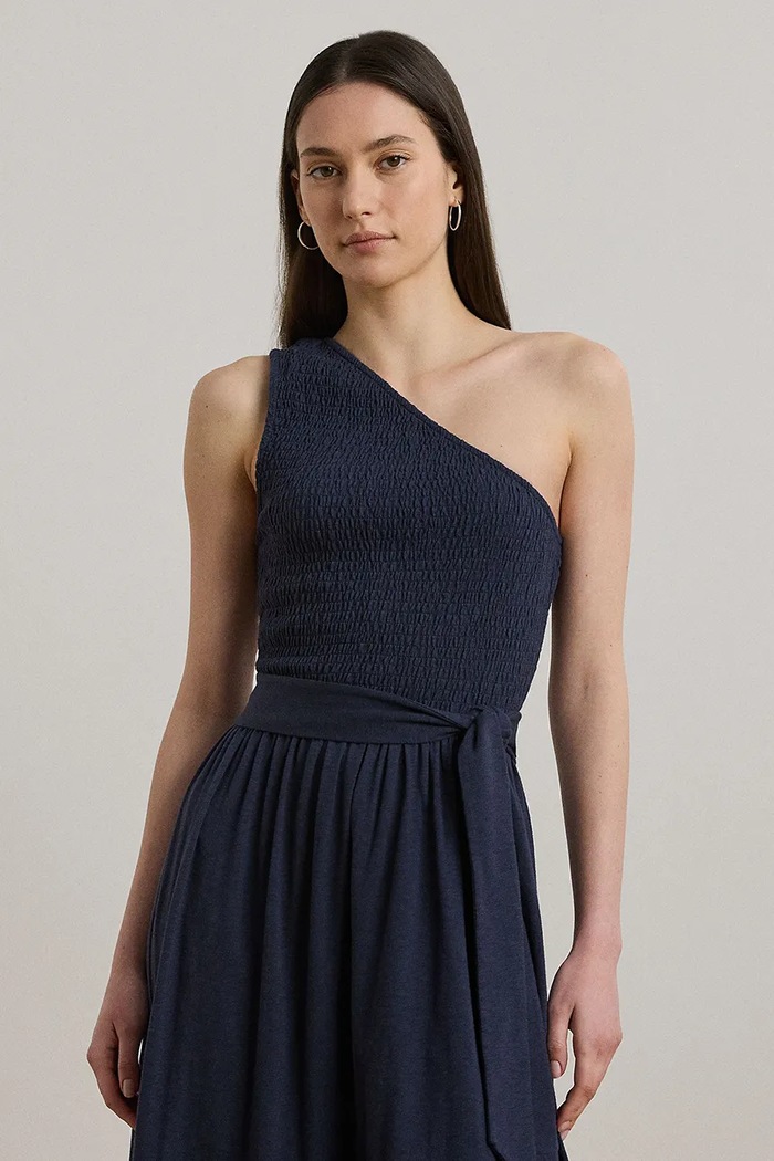 Odzież Lauren Ralph Lauren sukienka 200973608 granatowy