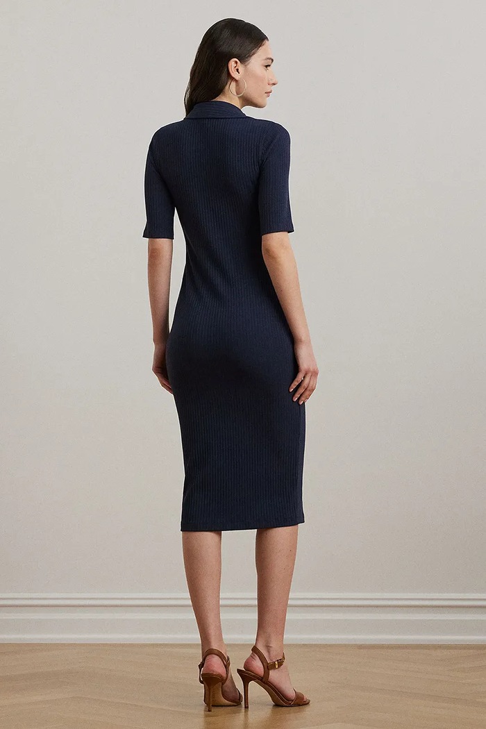 Lauren Ralph Lauren rochie 200973609 bleumarin AW25