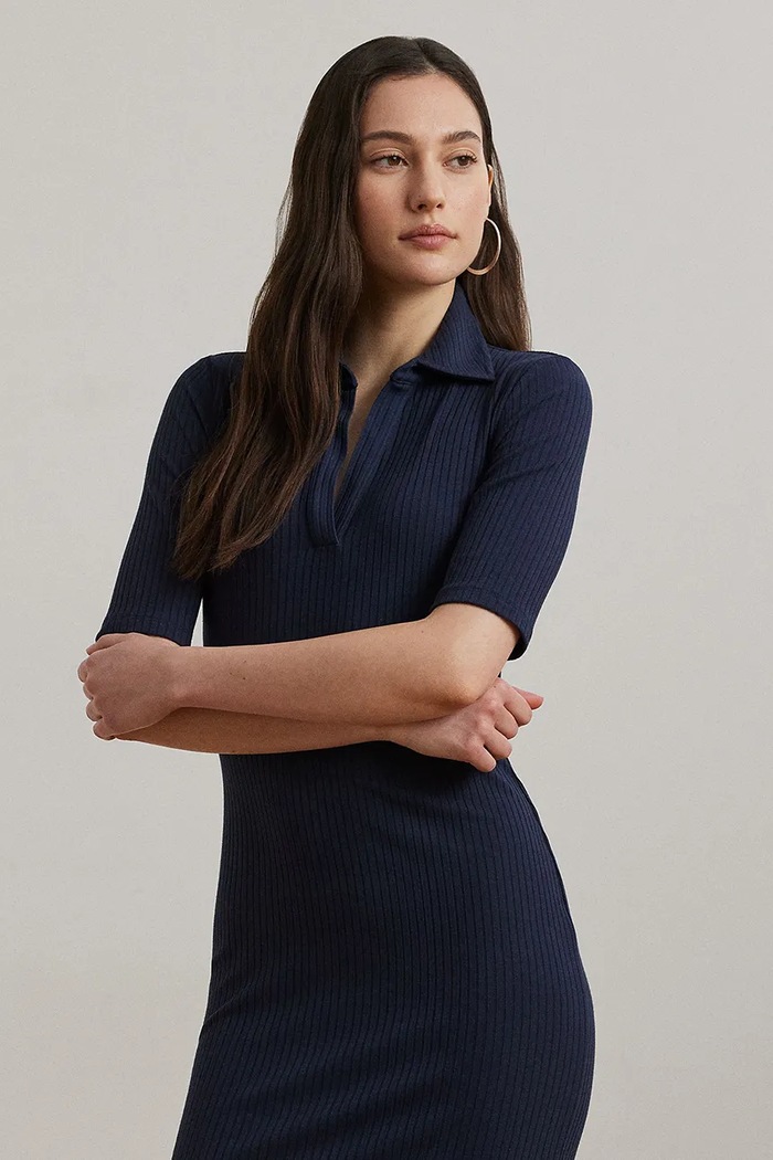 Îmbrăcăminte Lauren Ralph Lauren rochie 200973609 bleumarin
