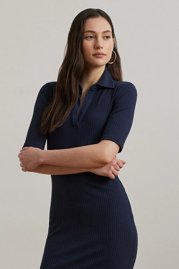 Îmbrăcăminte Lauren Ralph Lauren rochie 200973609 bleumarin