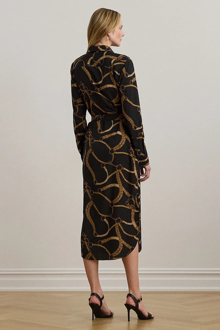 Lauren Ralph Lauren sukienka 200978812 czarny AW25