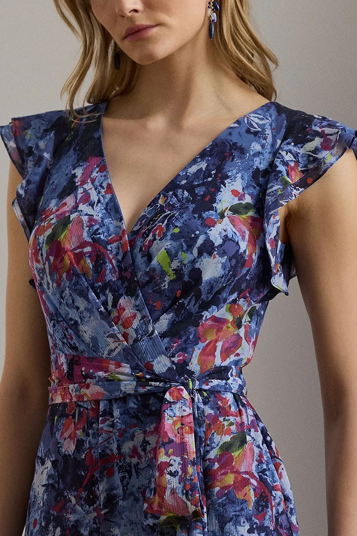 Lauren Ralph Lauren sukienka granatowy 253976966
